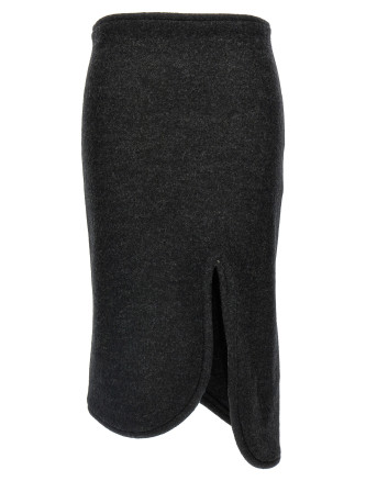'Padded Tube Detail' skirt
