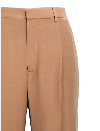 Crepe silk pants #