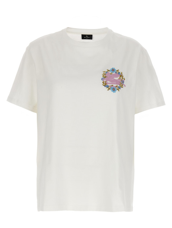 Logo embroidery t-shirt #1