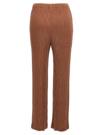 'Hatching Pleats' pants #