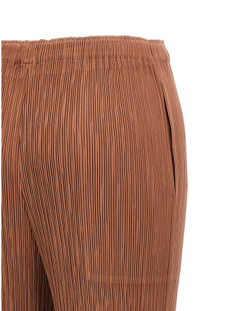 'Hatching Pleats' pants #