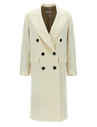 Double-breasted coat