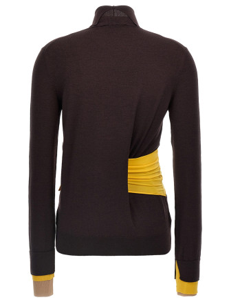 Wool turtleneck sweater #