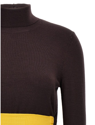 Wool turtleneck sweater #