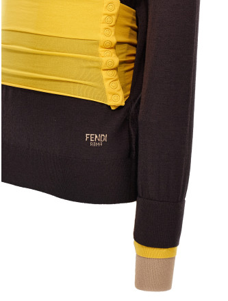 Wool turtleneck sweater #