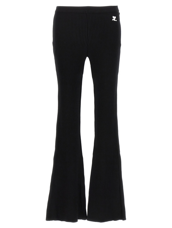 'Reedition rib knit' pants #1