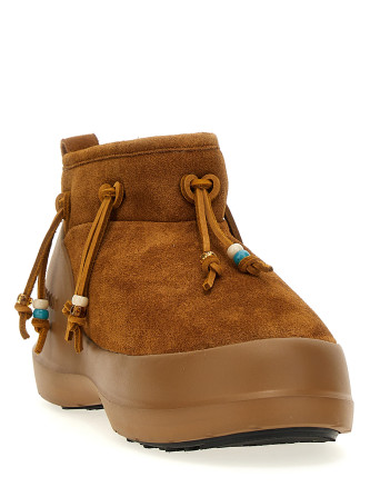 'Luna Low Suede Beads' ankle boots #