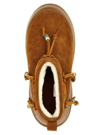 'Luna Low Suede Beads' ankle boots #