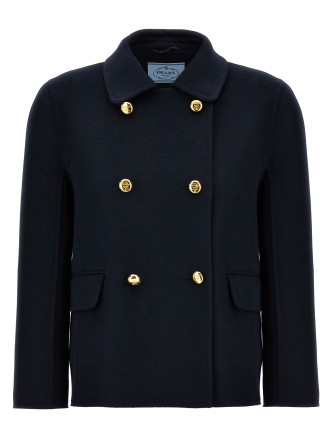 Double-breasted coat