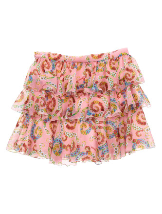 'Geo Poly Barocco Flower' skirt #