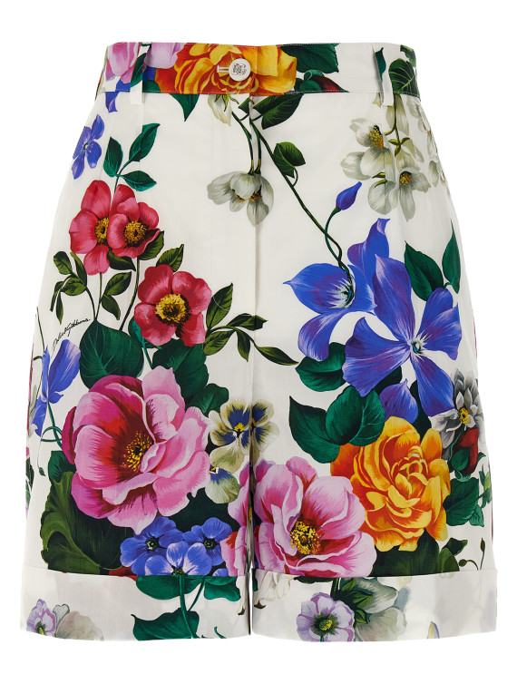 'Bouquet' bermuda shorts #1