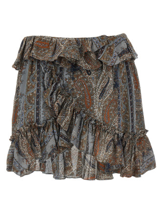 All over print skirt