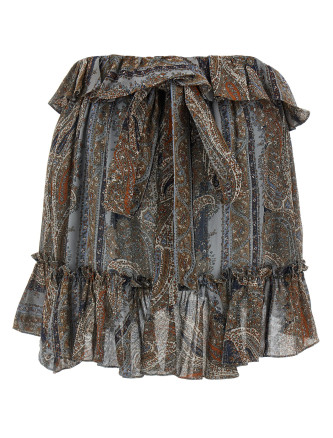 All over print skirt #