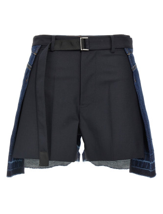 Wool insert shorts
