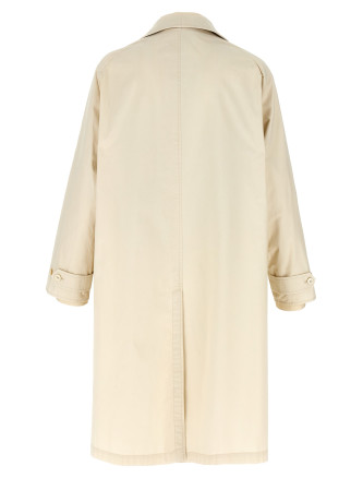 Layered trench coat #