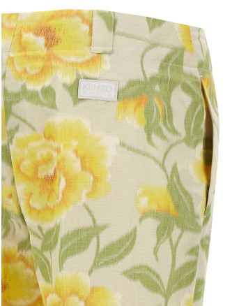 'Kenzo Peonies' pants #