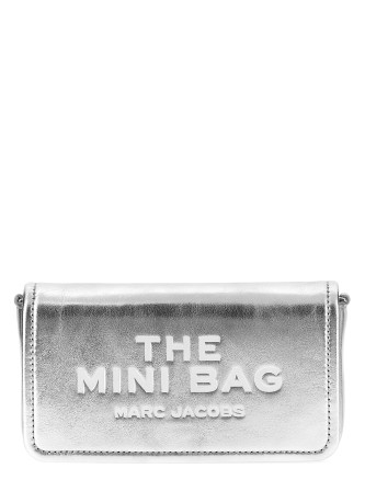'The Metallic Leather Chain Mini Bag' crossbody bag