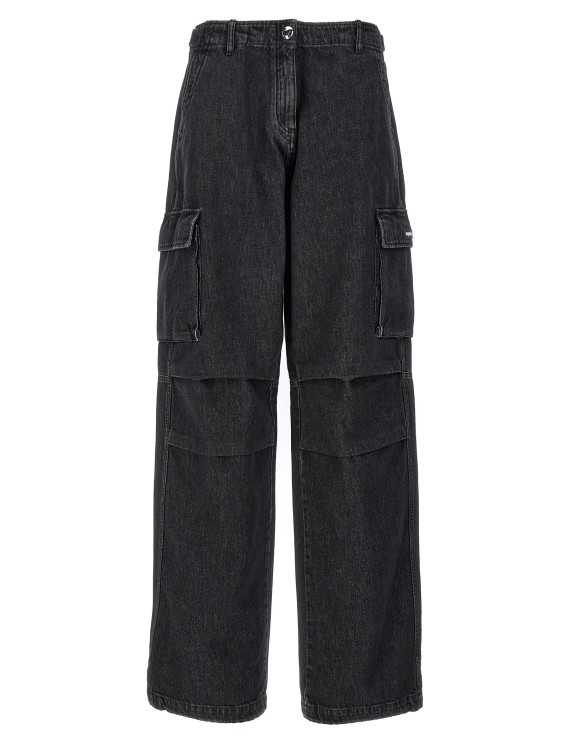 'Denim Wide Leg Cargo' jeans #1
