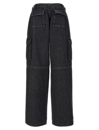 'Denim Wide Leg Cargo' jeans #