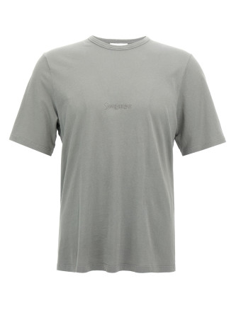 Logo embroidery t-shirt