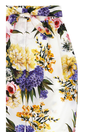 Floral print trousers #