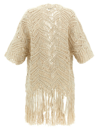 'OPERA Dazzling Macramé' cardigan #