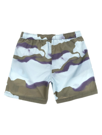 Logo patch swim shorts #