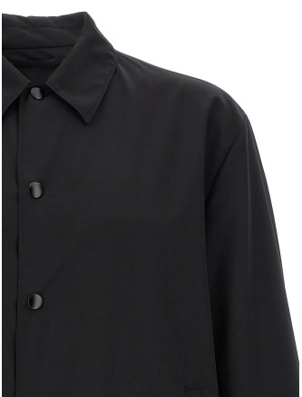 Travel wool blouson #