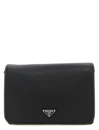 Leather shoulder strap