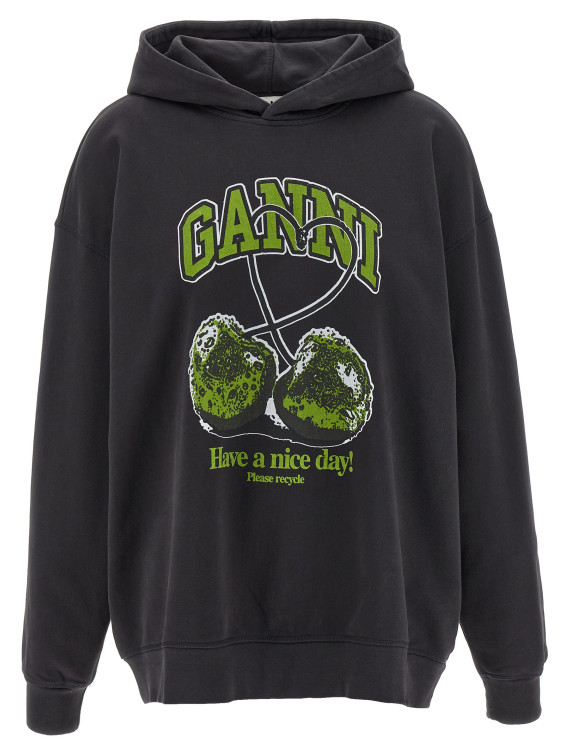 'Basic Jersey Cherry' hoodie #1