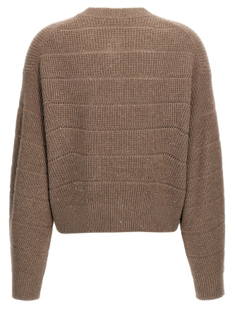 'Rustic Dazzling Net' cardigan #