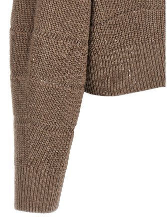 'Rustic Dazzling Net' cardigan #