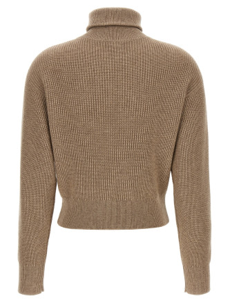 'Shiny Flap Detail' cropped cardigan #