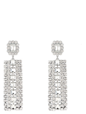 'Multi Crystal Droplet' earrings