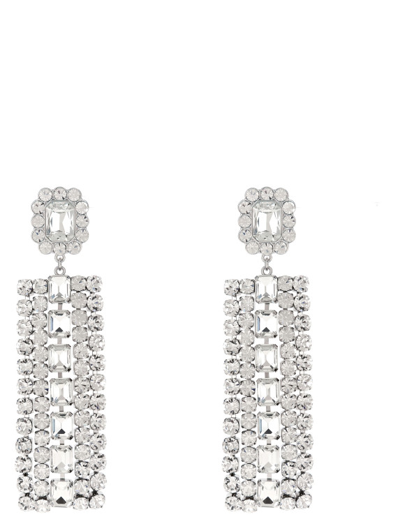 'Multi Crystal Droplet' earrings #1