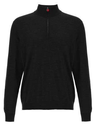 Half-zip sweater