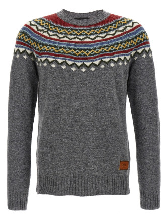 Intarsia sweater