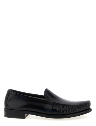 Leather loafers