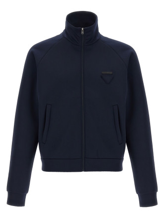 Tech fabric sweatshirt