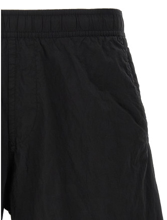 Logo patch swim shorts #