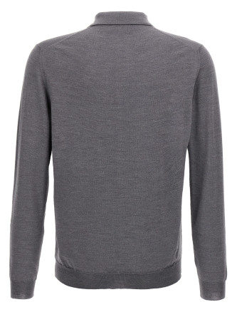 Virgin wool polo shirt #