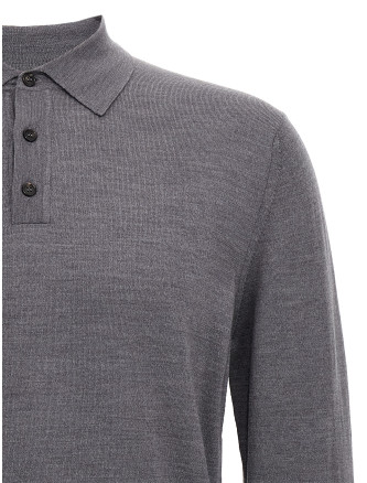 Virgin wool polo shirt #