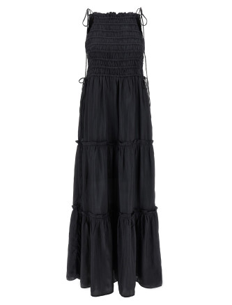 'Black Smock Tie' dress