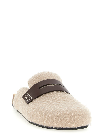 'Felt Loafer' mules #