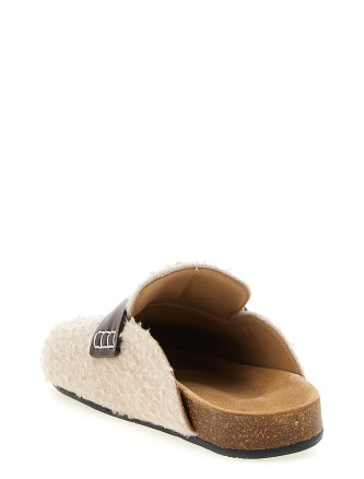 'Felt Loafer' mules #
