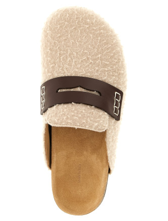 'Felt Loafer' mules #