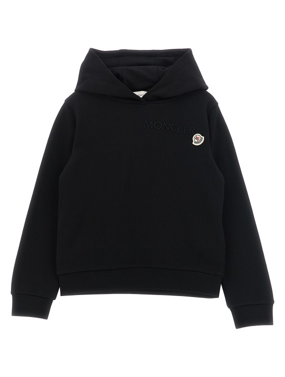 Logo embroidery hoodie #1