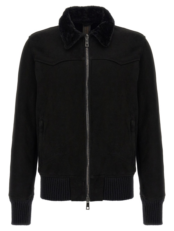 Sheepskin bomber jacket #1