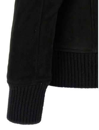 Sheepskin bomber jacket #