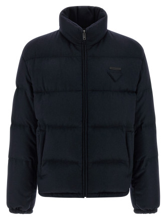Cashmere down jacket